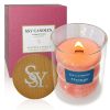 Orange Scented Candles for Home - Jar Candles 8.4 oz Burn Time 50+H- Wooden Wick Candles - Candles Gifts for Women