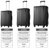 Hardshell Luggage Spinner Suitcase with TSA Lock Lightweight Expandable 24'' (Single Luggage)